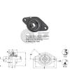 2.25 in 2-Bolts Flange Units Cast Iron HCFL212-36 Mounted Bearing HC212-36+FL212 #2 small image