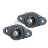2x 1 in 2-Bolts Flange Units Cast Iron HCFL205-16 Mounted Bearing HC205-16+FL205 #1 small image