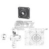 2 in Square Flange Units Cast Iron SAF211-32 Mounted Bearing SA211-32+F211 QJZ #2 small image