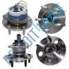 Brand New 4pc Front &amp; Rear Wheel Hub and Bearing Assembly FWD w/ ABS GM Vehicles #1 small image