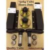 Quality 750 KG Trailer Suspension Units Standard Stub Axle Hubs Bearings &amp; Caps #1 small image