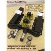 Quality 750 KG Trailer Suspension Units Standard Stub Axle Hubs Bearings &amp; Caps+ #2 small image