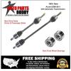 2 New Front Axles 2 New Front Wheel Bearing Units Accent 2006-2011  2Yr Warranty