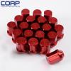 20pcs Racing Wheel Lug Nuts Aluminum M12x1.25 Locking For S13 S14 200SX Red #5 small image