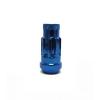 MONSTER LUG NUT LOCK 4PC SET 1/2&#034;x20 1008 STEEL BLUE