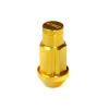 Type-4 50mm Wheel Rim Closed End Lug Nuts 20 PCS Set M12 X 1.5 GOLD w/ LOCK #4 small image