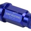 20X M12 X 1.5 LOCKING LUG RACING RIM/WHEEL ACORN TUNER LOCK NUTS+KEY BLUE #2 small image