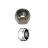 Qty 50 M8 304 A2 Stainless Steel Hex Nyloc Nut 8mm Nylon Insert Lock Nuts #2 small image