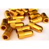 20PC CZRRACING GOLD SHORTY TUNER LUG NUTS NUT LUGS WHEELS/RIMS FITS:HONDA #1 small image