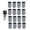 16 Piece Chrome Tuner Lugs Nuts | 12x1.25 Hex Lugs | Key Included #1 small image