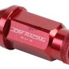 20X M12 X 1.5 LOCKING LUG RACING RIM/WHEEL ACORN TUNER LOCK NUTS+KEY RED #2 small image