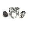 (4) 7/16 MAG WHEEL LOCKS WITH (1) PUZZLE KEY ANTI THEFT SECURITY LUG NUTS #1 small image