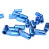 16PC CZRRACING BLUE SHORTY TUNER LUG NUTS NUT LUGS WHEELS/RIMS FITS:SCION #1 small image
