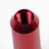 20pcs M12x1.5 Anodized 60mm Tuner Wheel Rim Locking Acorn Lug Nuts+Key Red #4 small image