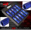 FOR ACURA 12x1.5MM LOCKING LUG NUTS TRACK EXTENDED OPEN 20 PIECES UNIT KEY BLUE #2 small image