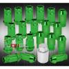 FOR PONTIAC M12X1.5MM LOCKING LUG NUTS 20PC EXTENDED FORGED ALUMINUM TUNER GREEN #1 small image