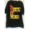 Adapt Clothing &#034;State Of Mind&#034; Large Black Short Sleeve T-Shirt 100% Cotton #1 small image