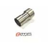 Stainless steel Adapter Exhaust 3 1/2in auf 3in 3,5&#034; 3&#034; widened Sleeve #1 small image