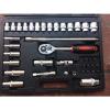 40pc Ratchet Socket Wrench Kit Set Hex Bit Driver Bar Sleeve Tool, Bits,adapter #1 small image