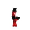 Cavo BitFenix Molex su 3x Molex Adapter 55cm - sleeved rosso/nero *CLCSHOP*