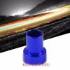 Blue Aluminum Male Hard Steel Tubing Sleeve Oil/Fuel 3AN AN-3 Fitting Adapter #1 small image