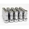 Z SILVER STEEL 48MM LUG NUTS OPEN EXTENDED 12X1.25MM 20PCS KEY FOR NISSAN #1 small image
