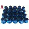 20PCS BLUE HEMI SRT8 LUG NUTS 14x1.5 C&#039;DAK ACORN LUGS &amp; LOCK COMBO ANTHONY KALI #1 small image