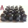 20PCS BLACK HEMI SRT8 LUG NUTS 14x1.5 C&#039;DAK ACORN LUGS &amp; LOCK COMBO