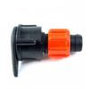 FHC-06-LSO: 5/8&#034; Drip Tape X Layflat Adapter Orange Ring Loc-Sleeve Fitting JAIN #1 small image