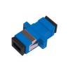 SC Female Adapter, Blue Housing with Zirconia sleeve