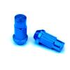 Type-4 50mm Wheel Rim Closed End Lug Nuts 20 PCS Set M12 X 1.5 BLUE w/ LOCK #2 small image