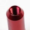 FOR CAMRY/CELICA/COROLLA 20X EXTENDED ACORN TUNER WHEEL LUG NUTS+LOCK+KEY RED #4 small image