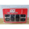 4PC 12X1.5 BLACK STEEL ACORN LUG NUT LOCK SET W/ 2 KEYS FOR CONE SEAT #1 small image