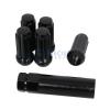 32pc Black Spline Lug Nuts | 14x2 Threads | for Ford F250 F350 Superduty Locks #3 small image