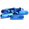 20PC CZRracing BLUE EXTENDED SLIM TUNER LUG NUTS LUGS WHEELS/RIMS M12/1.5MM
