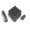 24 Premium Black 6 Spline Drive/Tuner Wheel/Lug Nuts (M12x1.25) Wheel Locks New #1 small image