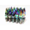 Z RACING 28mm Neo Chrome SPIKE LUG BOLTS 12X1.5MM FOR BMW 5 SERIES Cone Seat