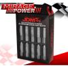 FOR MITSUBISHI M12x1.5 LOCK LUG NUTS WHEELS EXTENDED ALUMINUM 20 PIECES SET GREY