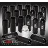 FOR SUZUKI 12x1.25MM LOCKING LUG NUTS 20PC VIP EXTENDED ALUMINUM ANODIZED BLACK #1 small image