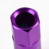 20pcs M12x1.5 Anodized 60mm Tuner Wheel Rim Acorn Lug Nuts IS250/GS460 Purple #3 small image