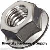 M8-1.25 or 8mm x 1.25 A2 Stainless Serrated Flange Lock Nut Spin Wiz Nuts 100 Pc