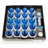 NRG 100 SERIES OPEN ENDED LUG NUTS BLUE 12X1.5MM 20PCS SET W/ LOCK FOR HONDA/ACU #1 small image