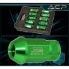 For Acura 12X1.5Mm Locking Lug Nuts Thread Wheels Rims Aluminum Extended Green #2 small image