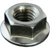 STAINLESS STEEL SERRATED FLANGE HEX LOCK NUTS 3/8-24 Qty 10