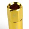 20pcs M12x1.5 Anodized 60mm Tuner Wheel Rim Locking Acorn Lug Nuts+Key Gold #3 small image
