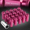 FOR CAMRY/CELICA/COROLLA 20 PCS M12 X 1.5 ALUMINUM 50MM LUG NUT+ADAPTER KEY PINK #1 small image