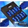 FOR TOYOTA 12MMX1.5 LOCKING LUG NUTS 20 PIECES AUTOX TUNER WHEEL PACKAGE BLUE #2 small image
