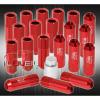 FOR LEXUS 12x1.5 LOCKING LUG NUTS TRUCK SUV EXTERIOR 20 PIECES WHEELS KIT RED #1 small image