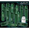 FOR MITSUBISHI 12x1.5 LOCKING LUG NUTS 20PC EXTENDED ALUMINUM TUNER SET GREEN #1 small image