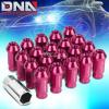 20 PCS PINK M12X1.5 OPEN END WHEEL LUG NUTS KEY FOR DTS STS DEVILLE CTS